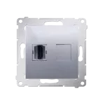 Simon 54 WMDH-0XXXX1-043 Gniazdo HDMI (moduł); srebrny mat