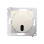 Simon 54 WMDS-007x0x-041 Ściemniacz naciskowy i zdalnie sterowany (moduł) 20–500 W; kremowy