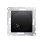 Simon 54 WMDC-008N0P-048 Łącznik z opóźnieniem wyłaczenia z przekaźnikiem (moduł) 8(2) A, 230V~; antracyt Wymagana instalacja 3-przewodowa