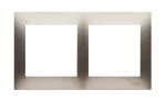 Simon 54 Premium WMDZ-0120xx-044 Ramka 2-krotna PREMIUM IP20 / IP44; złoty mat