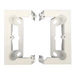 Simon 54 Premium WMDZ-22xCxx-041 Puszka natynkowa pojedyncza, składana do ramek Simon 54 PREMIUM. Głębokość 40 mm (1 szt. DSC/.. = 2 elementy); kremowy