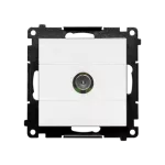 Simon 55 WMDA-11000x-111 Gniazdo antenowe TV pojedyncze (moduł). Do instalacji indywidualnych; Biały mat