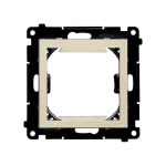 Simon 55 WMDZ-74x4xx-144 Adapter (przejściówka) na osprzęt standardu 45 × 45 mm; Szampański mat