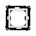 Simon 55 WMDZ-74x4xx-111 Adapter (przejściówka) na osprzęt standardu 45 × 45 mm; Biały mat