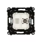 Simon 55 WMDE-013000-116 Gniazdo ekwipotencjalne pojedyncze (moduł); Grafitowy mat