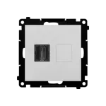 Simon 55 WMDA-P95xx6-143 Gniazdo HDMI (moduł); Aluminium mat