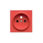 Simon 55 WMDW-P01111-122 Pokrywa gniazda wtyczkowego pojedynczego do: SGZ1CM, SGZ1M; Czerwony