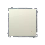 Simon Basic WMUL-060xxx-9011 Łącznik schodowy (moduł) 10AX, 250V~, szybkozłącza; beż