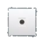 Simon Basic WMUA-03000x-1013 Gniazdo antenowe pojedyncze końcowe (moduł); biały (zastępuje BMAK1.01/..)