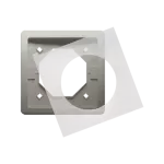 Simon Basic Standard WMYZ-04121x-H013 Ramka 1-krotna do wersji bryzgoszczelnej IP44 z uszczelką; satynowy