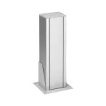 Simon Connect TSC-ALK117-8 Minikolumna 1-stronna, wys.370mm 70x60mm, 7x K45; aluminium