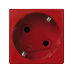 Simon Connect TSC-KS11-6 Gniazdo K45 DATA z kluczem, schuko 16A/230V~, szybkozłączki; czerwony