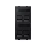 Simon Connect TSC-S76C-14 Płytka CIMA, 4x RJ z osłonami uniwersalna; szary grafit