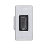 Simon Connect TSC-K129B-8 Płytka K45/2 adapter HDMI-HDMI 22,5x45mm + wkład; aluminium