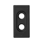 Simon Connect TSC-K101-14 Płytka K45/2 złącz 2x RCA (CINCH) 22,5x45mm; czarny