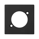 Simon Connect TSC-K122-14 Płytka K45 do gniazd XLR (NEUTRIK); czarny