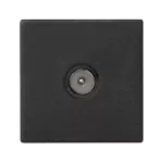 Simon Connect TSC-K120A-14 Płytka K45 gn. TV męskie 45x45mm + wkład; czarny