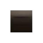 Simon 54 WMDZ-611xxx-046 Zaślepka ramki bez mostka - mocowanie tylko na zatrzask do ramki. Do modułów wewnętrznych w ramkach wielokrotnych; brąz mat