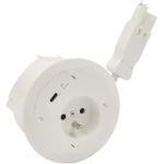 Simon 480 TS48-310E10E00-33 Gniazdo meblowe 1 gn. typ E + ładowarka USB type C złącze w układzie Wieland; biały