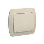 Simon Akord WMAL-410xxx-9012 Łącznik jednobiegunowy 10AX, 250V~, zaciski śrubowe; beż