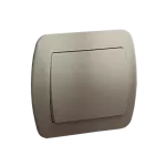 Simon Akord WMAL-410xxx-H012 Łącznik jednobiegunowy 10AX, 250V~, zaciski śrubowe; satynowy