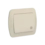 Simon Akord WMAL-470xxx-9012 Łącznik krzyżowy 10AX, 250V~, zaciski śrubowe; beż