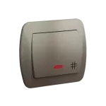 Simon Akord WMAL-471xxx-H012 Łącznik krzyżowy z podświetleniem 10AX, 250V~, zaciski śrubowe; satynowy