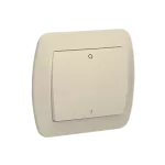 Simon Akord WMAL-420xxx-9012 Łącznik dwubiegunowy 10AX, 250V~, zaciski śrubowe; beż