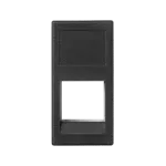 Simon Connect TSC-KA045-14 Płytka K45/2, 1x RJ bez osłon; 22,5x45mm; 3M OCK; czarny