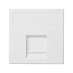 Simon Connect TSC-K69-9 Płytka K45, 1x RJ z osłoną; PANDUIT; czysta biel