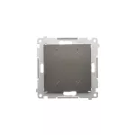 Simon 54 WMDC-008N5P-046 Łącznik/Przycisk roletowy podwójny elektroniczny (moduł) 230 V; brąz mat