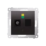 Simon 54 WMDE-011000-048 Gniazdo ekwipotencjalne pojedyncze (moduł); antracyt