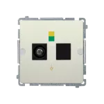 Simon Basic WMUE-011000-9013 Gniazdo ekwipotencjalne pojedyncze (moduł); beż