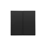 Simon 55 WMDL-K8x3xx-149 Klawisz podwójny do: SW6/2WM, SW7/2M; Czarny mat