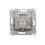 Simon 55 WMDA-021006-114 Gniazdo antenowe R-TV-SAT przelotowe 7 dB (moduł). 1x Wejście: 5 MHz÷2,4 GHz; Jasnoszary mat