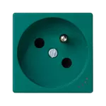 Simon Connect TSC-KL02-27 Gniazdo K45 z uziemieniem 16A/230V~, ze wskaźnikiem zasilania; zielony