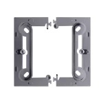 Simon Basic Neos WMYZ-22xNxx-4012 Puszka natynkowa pojedyncza, składana do ramek Basic NEOS. Głębokość 40 mm. (1 szt. PSCS/.. = 2 elementy); srebrny mat