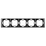 Simon Basic Neos WMYZ-04520N-Y013 Ramka 5-krotna NEOS – uniwersalna poziom i pion; tytanowy