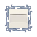 Simon 10 WC-PSxxxxx-01-41xx Zaślepka ramki (moduł). Mocowanie za pomocą łapek lub wkrętów; kremowy