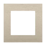 Simon 55 WMDZ-0110xZ-189 Ramka 1-krotna Nature; Inox szampański