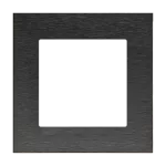 Simon 55 WMDZ-0110xZ-190 Ramka 1-krotna Nature; Inox czarny