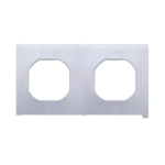 Simon 10 WC-U2xxxxxxx-xxxx Zestaw uszczelek IP44 do ramki 2-krotnej