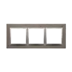 Simon 54 Nature WMDZ-0130xS-096 Ramka 3-krotna Nature-Beton, MOKRA ROBOTA, IP20/IP44 (IP44-należy zastosować zestaw uszczelek DUN3)