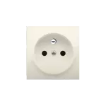 Simon 54 WMDW-P0111x-041 Pokrywa gniazda pojedynczego z przesłonami; kremowy