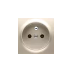 Simon 54 WMDW-P0111x-044 Pokrywa gniazda pojedynczego z przesłonami; złoty mat