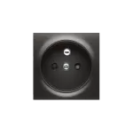 Simon 54 WMDW-P0111x-048 Pokrywa gniazda pojedynczego z przesłonami; antracyt