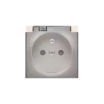 Simon 54 WMDW-P3121x-044 Pokrywa gniazda do wersji IP44 z przesłonami, klapka transparentna; złoty mat Wymagana uszczelka IP44 do ramki