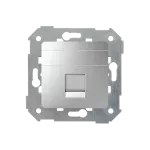 Simon 82 W8-2005-93XXX-XXXX Pokrywa 1x gniazdo RJ45, płaska z żaluzją (moduł); aluminium