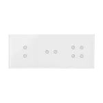 Simon 54 Touch WMDZ-01142S-070 Panel dotykowy S54 Touch, 3 moduły, 2 pola dotykowe pionowe + 2 pola dotykowe poziome + 4 pola dotykowe biała perła