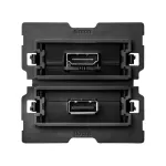 Simon 100 W100-10000563x-039 Gniazdo HDMI, v 1.4 żeńskie + USB, 2.0, typ A żeńskie (mechanizm, bez ramki montażowej)